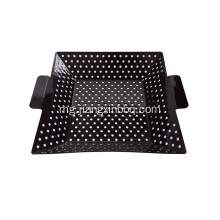 12 square square enamel grilling wok